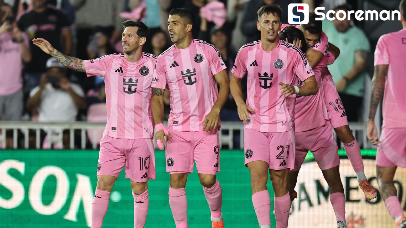 인터 마이애미, 창단 첫 MLS컵 결승 진출...아옌데 해트트릭